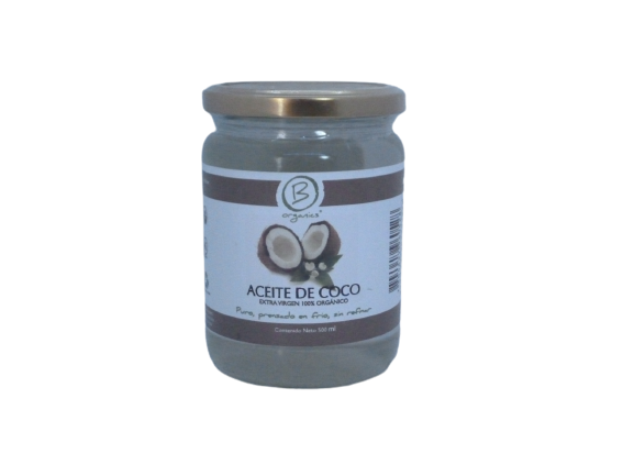 Aceite Extra Virgen de Coco 500 ml - B Organics