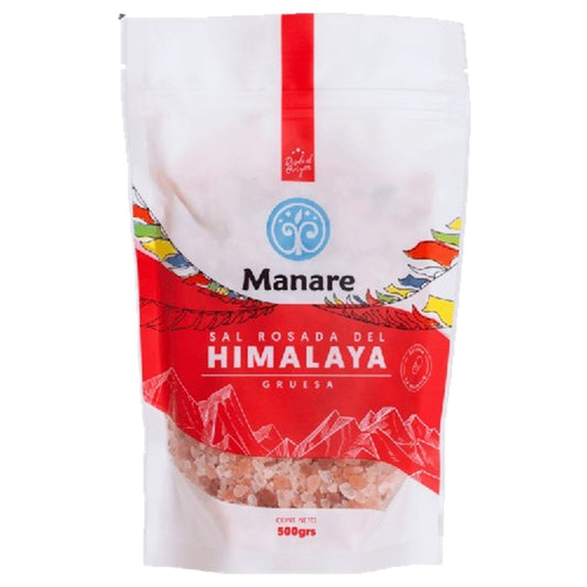 Sal Rosada Del Himalaya Gruesa. Manare 500gr.