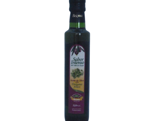 Aceite De Oliva Sabor Intenso Con Orégano Bezma