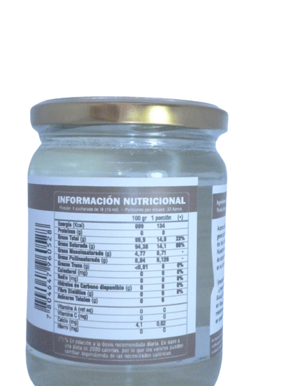 Aceite De Coco Extra Virgen