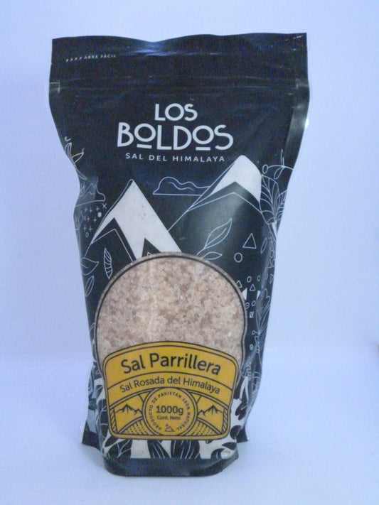 Sal Rosada Del Himalaya Parrillera. Los Boldos 1kg.